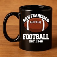 San Francisco Football Est. 1946 11oz C Handle Ceramic Mug