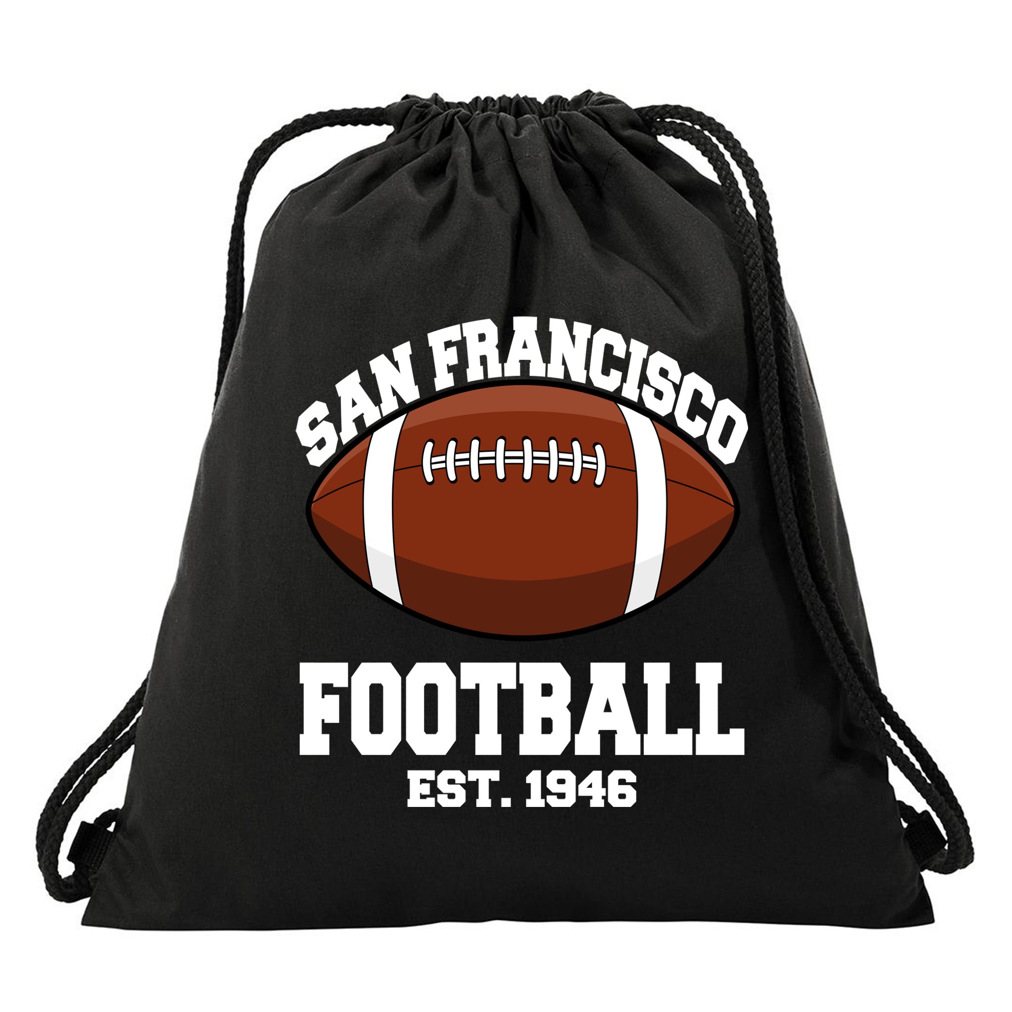San Francisco Football Est. 1946 Drawstring Bag