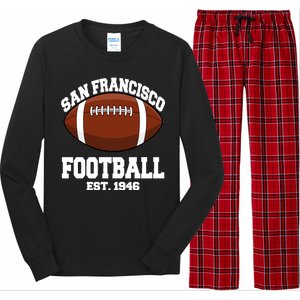 San Francisco Football Est. 1946 Long Sleeve Pajama Set