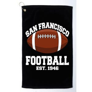 San Francisco Football Est. 1946 Platinum Collection Golf Towel