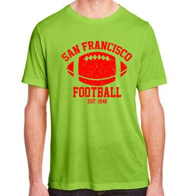 San Francisco Football EST 1946 Vintage Style Adult ChromaSoft Performance T-Shirt