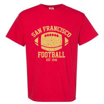San Francisco Football EST 1946 Vintage Style Garment-Dyed Heavyweight T-Shirt