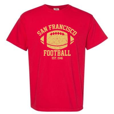 San Francisco Football EST 1946 Vintage Style Garment-Dyed Heavyweight T-Shirt