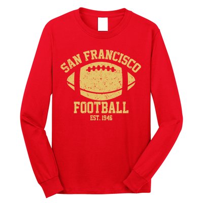 San Francisco Football EST 1946 Vintage Style Long Sleeve Shirt