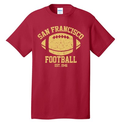 San Francisco Football EST 1946 Vintage Style Tall T-Shirt