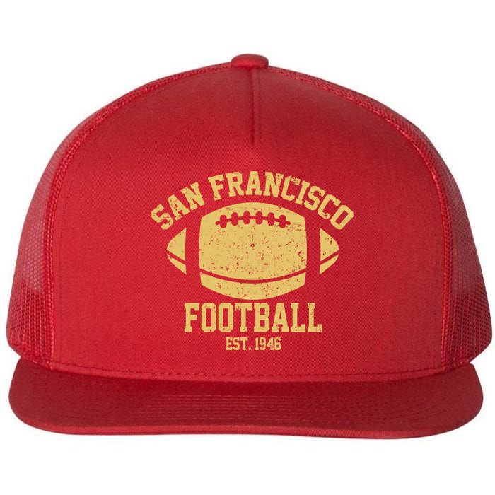 San Francisco Football EST 1946 Vintage Style Flatbill Hat