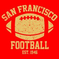San Francisco Football EST 1946 Vintage Style Flatbill Hat