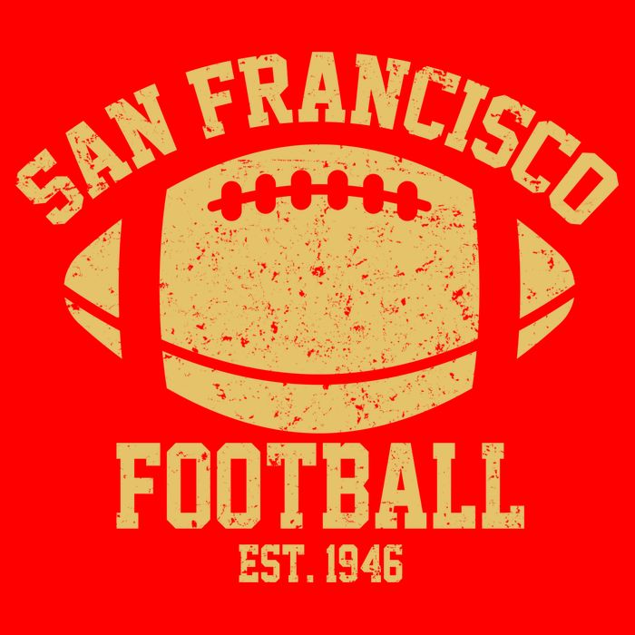 San Francisco Football EST 1946 Vintage Style Flatbill Hat