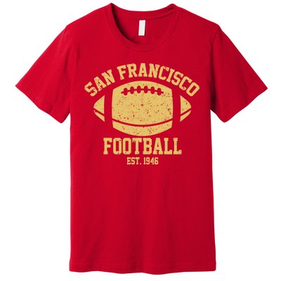 San Francisco Football EST 1946 Vintage Style Premium T-Shirt