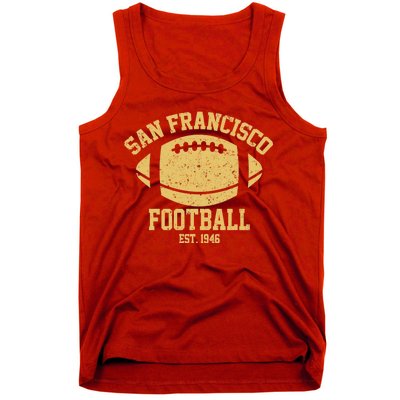 San Francisco Football EST 1946 Vintage Style Tank Top