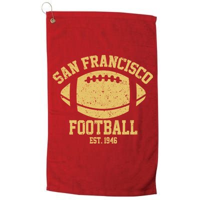 San Francisco Football EST 1946 Vintage Style Golf Towel