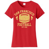 San Francisco Football EST 1946 Vintage Style Women's T-Shirt