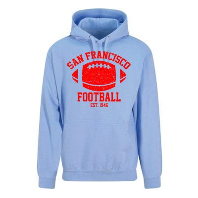 San Francisco Football EST 1946 Vintage Style Unisex Surf Hoodie