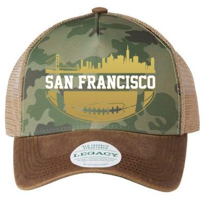 San Francisco Football Skyline Legacy Tie Dye Trucker Hat