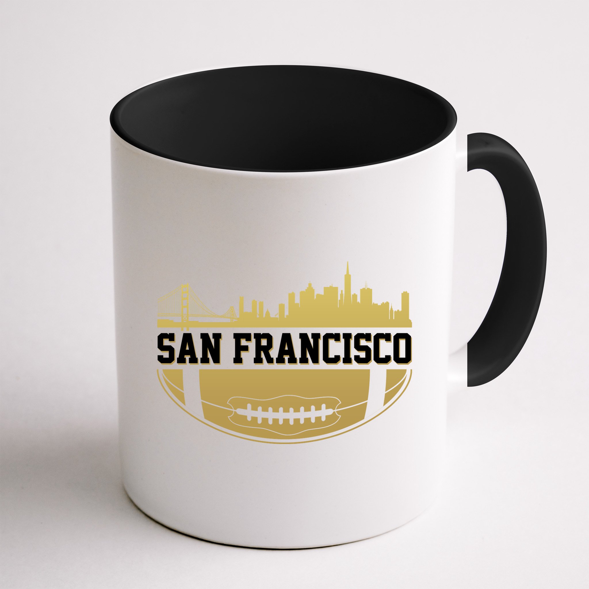 San Francisco Football Skyline Mug