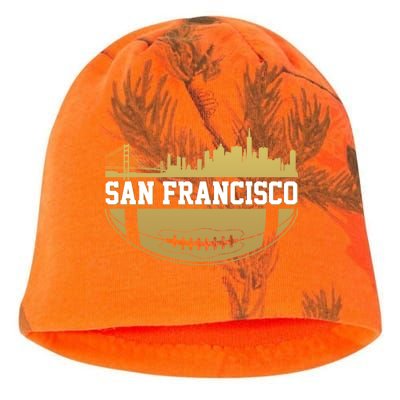 San Francisco Football Skyline Kati - Camo Knit Beanie