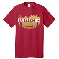 San Francisco Football Skyline Tall T-Shirt