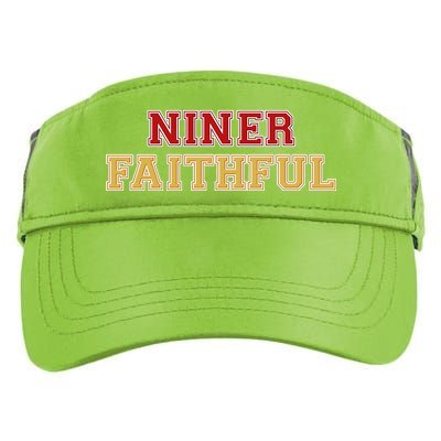 San Francisco Niner Faithful Adult Drive Performance Visor