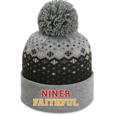 San Francisco Niner Faithful The Baniff Cuffed Pom Beanie