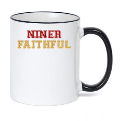 San Francisco Niner Faithful 11oz Black Color Changing Mug