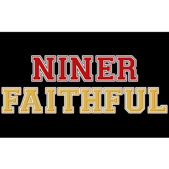 San Francisco Niner Faithful Bumper Sticker