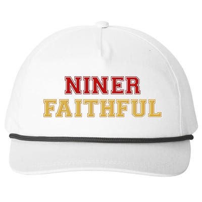 San Francisco Niner Faithful Snapback Five-Panel Rope Hat