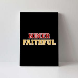 San Francisco Niner Faithful Canvas