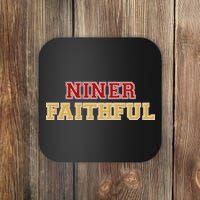 San Francisco Niner Faithful Coaster