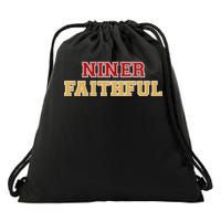 San Francisco Niner Faithful Drawstring Bag