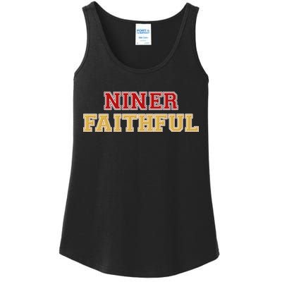 San Francisco Niner Faithful Ladies Essential Tank