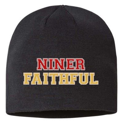 San Francisco Niner Faithful Sustainable Beanie