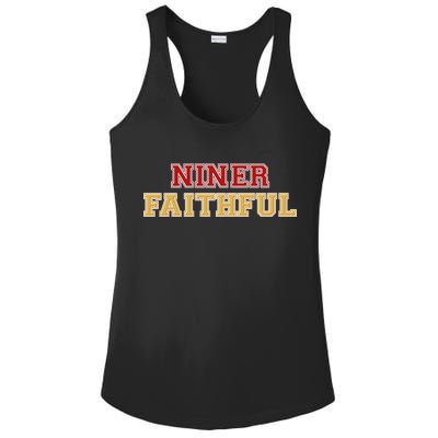 San Francisco Niner Faithful Ladies PosiCharge Competitor Racerback Tank