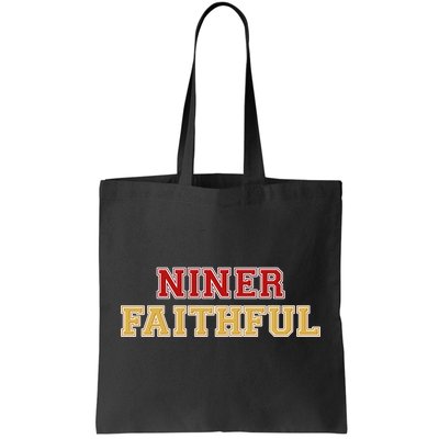 San Francisco Niner Faithful Tote Bag