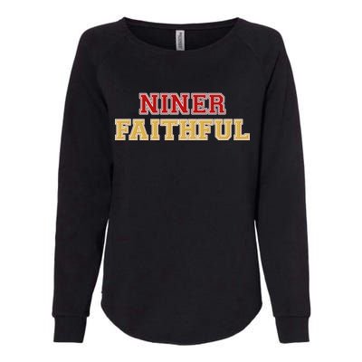 San Francisco Niner Faithful Womens California Wash Sweatshirt