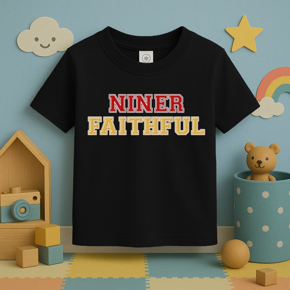 San Francisco Niner Faithful Toddler T-Shirt