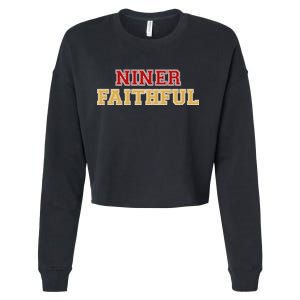 San Francisco Niner Faithful Cropped Pullover Crew