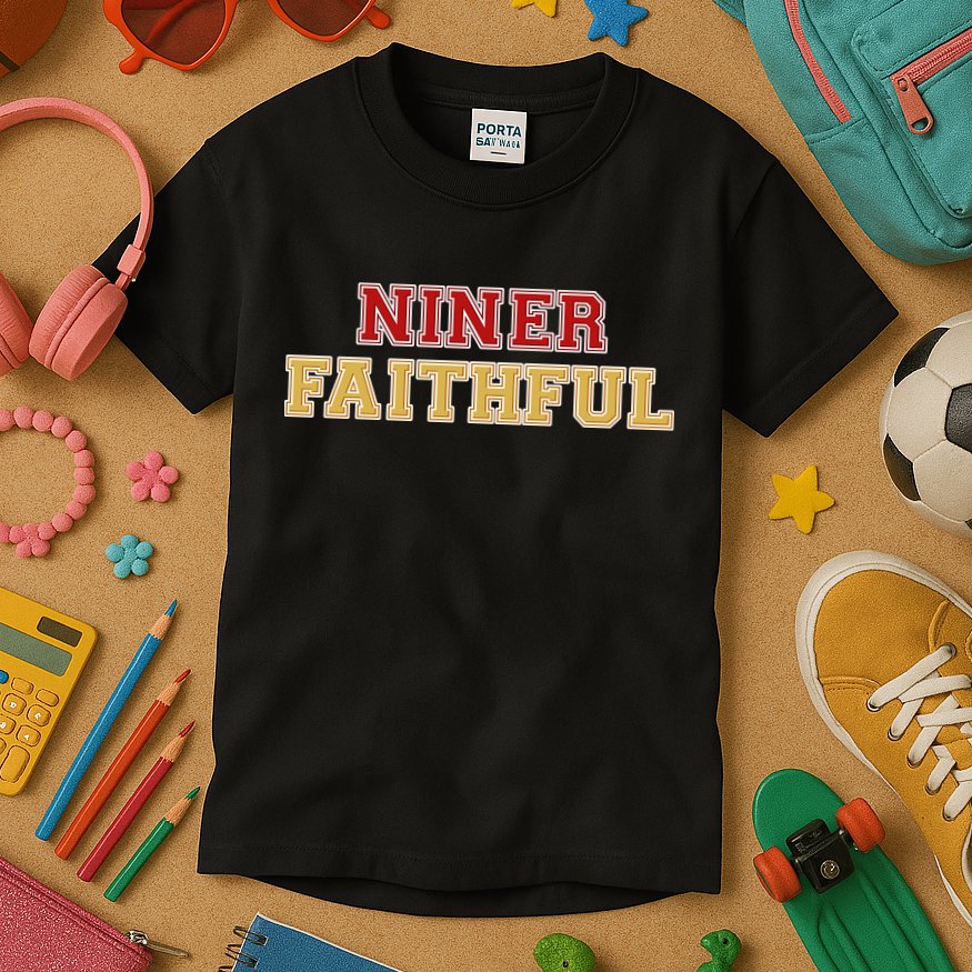 San Francisco Niner Faithful Kids T-Shirt