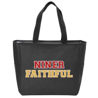 San Francisco Niner Faithful Zip Tote Bag