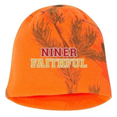 San Francisco Niner Faithful Kati - Camo Knit Beanie