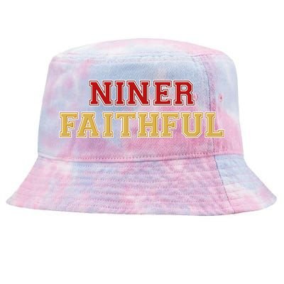 San Francisco Niner Faithful Tie-Dyed Bucket Hat