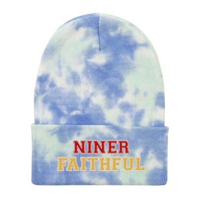 San Francisco Niner Faithful Tie Dye 12in Knit Beanie