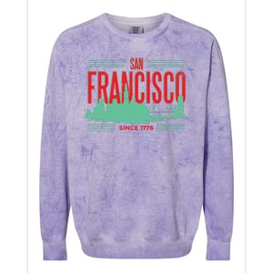 San Francisco Since 1776 Colorblast Crewneck Sweatshirt