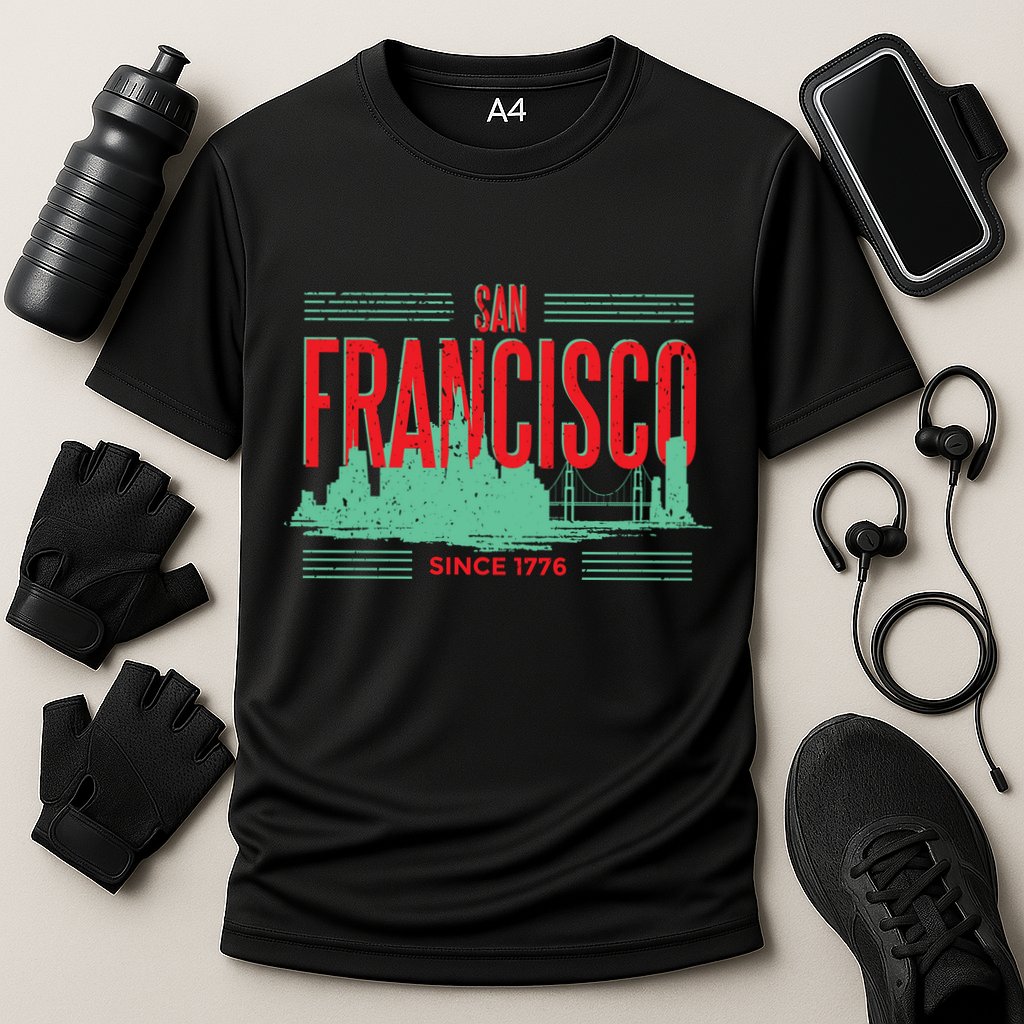 San Francisco Since 1776 Cooling Performance Crew T-Shirt
