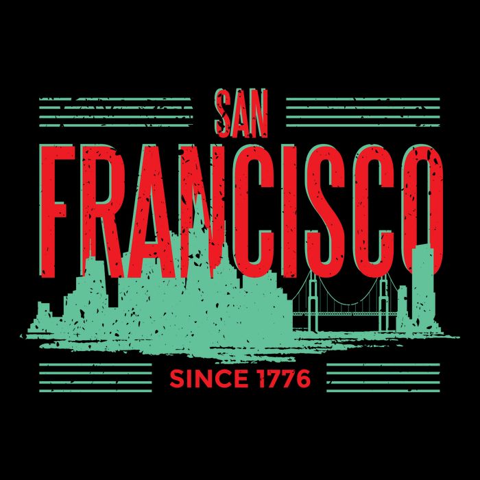 San Francisco Since 1776 Cooling Performance Crew T-Shirt