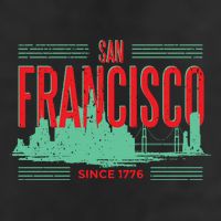 San Francisco Since 1776 Adult Drive Performance Visor