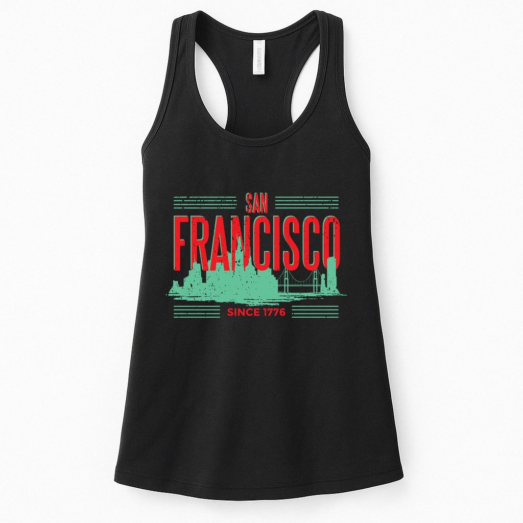 San Francisco Since 1776 Womens Tank Top