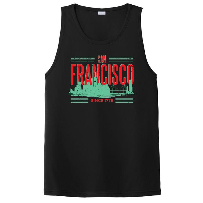 San Francisco Since 1776 PosiCharge Competitor Tank