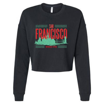 San Francisco Since 1776 Cropped Pullover Crew