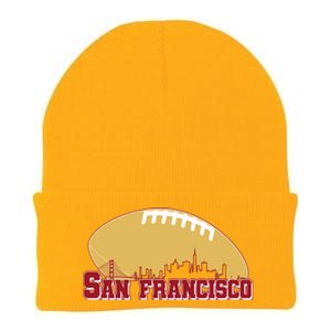 San Francisco Skyline Football Sports Fan Knit Cap Winter Beanie