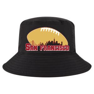 San Francisco Skyline Football Sports Fan Cool Comfort Performance Bucket Hat